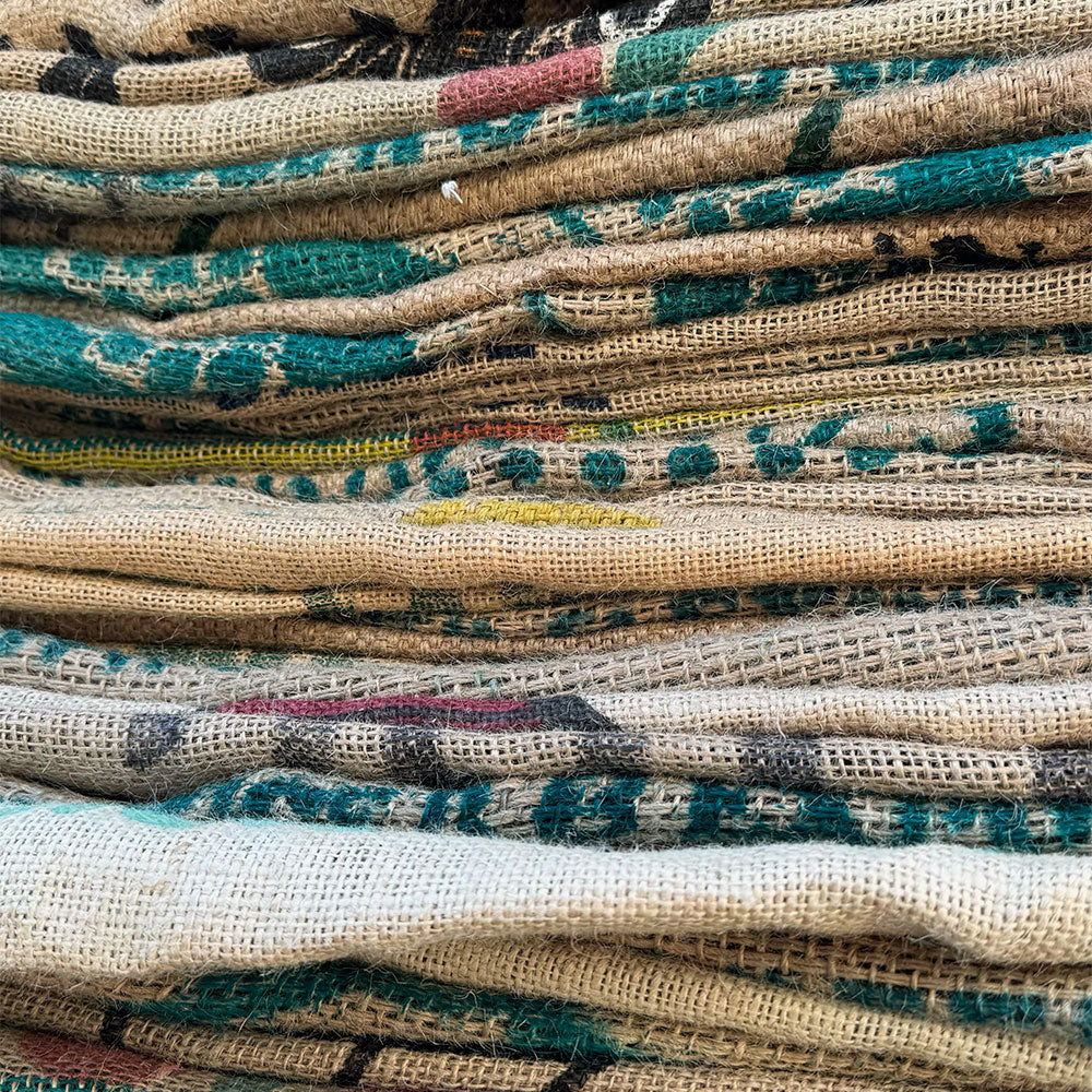 Coffee burlap sack